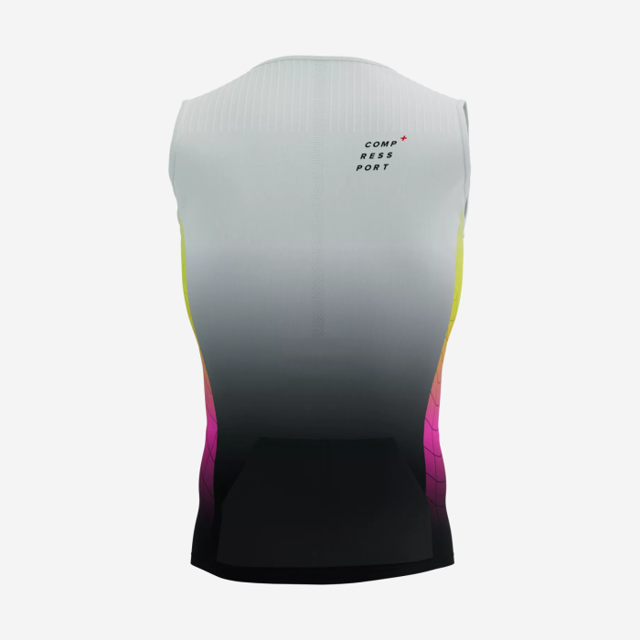 COMPRESSPORT TRI POSTURAL AERO TANK vyriški marškinėliai