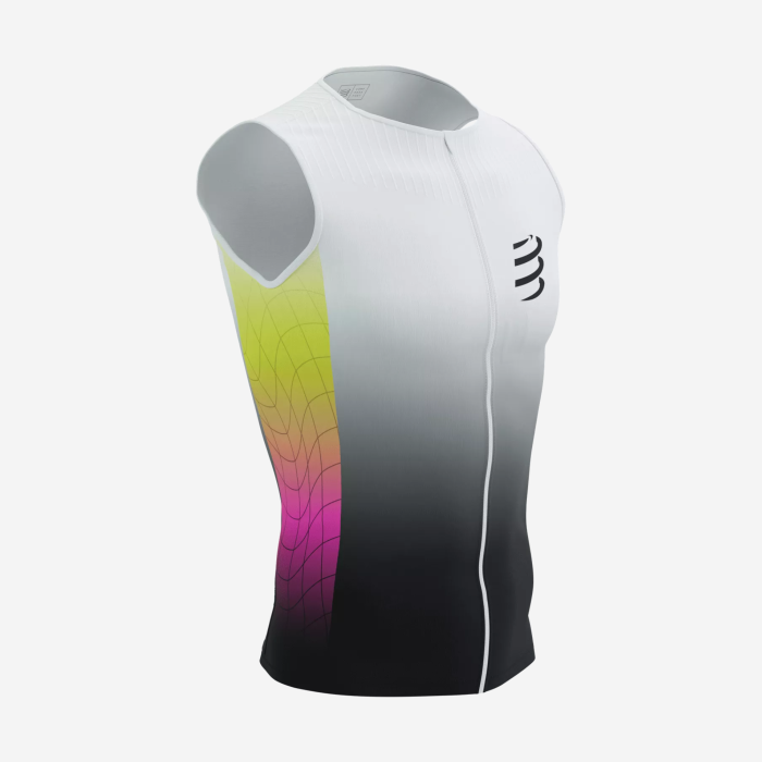 COMPRESSPORT TRI POSTURAL AERO TANK vyriški marškinėliai