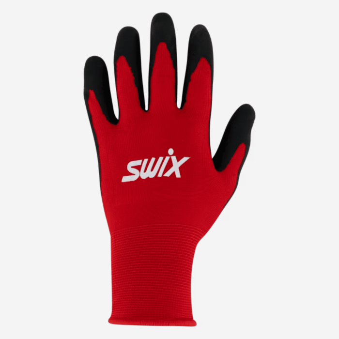 SWIX slidžių ruošimo pirštinės Tunning glove R196 M-L red/black