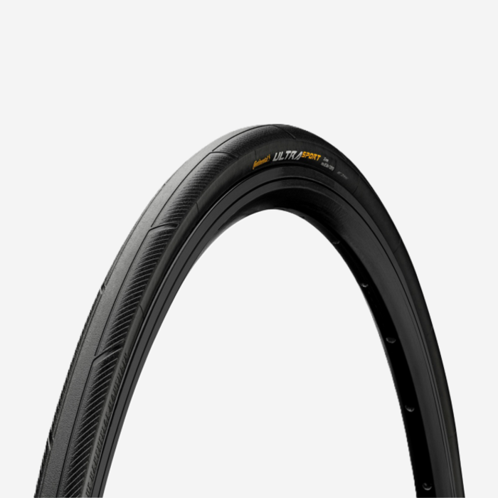 Continental Ultra Sport III - plento dviračiui skirta padanga. Sulankstoma.