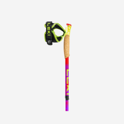 Leki lazdos Ultratrail FX.One 135cm bright red/violet/neonyellow