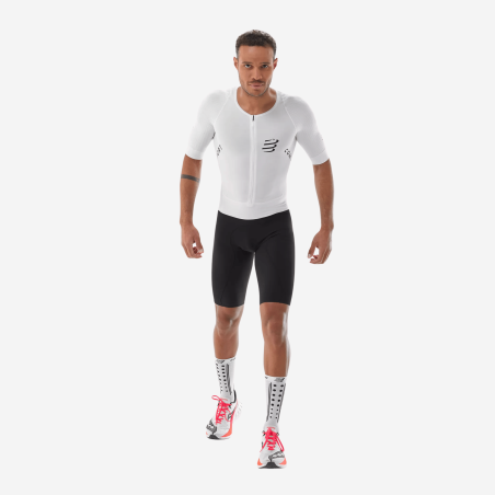 COMPRESSPORT AERO SEAMLESS SS vyriškas triatlono kostiumas | S-Sportas