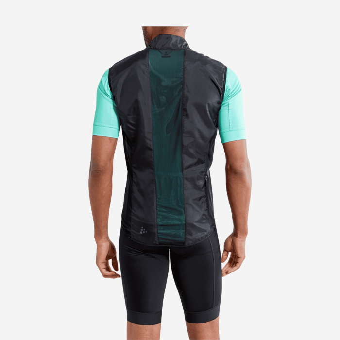 CRAFT ADV ESSENCE LIGHT WIND vyriška dviratininko liemenė | S-Sportas