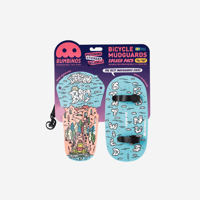 ASS SAVER BUMBINOS SPLASH PACK 14-16" vaikiško dviračio purvasaugiai