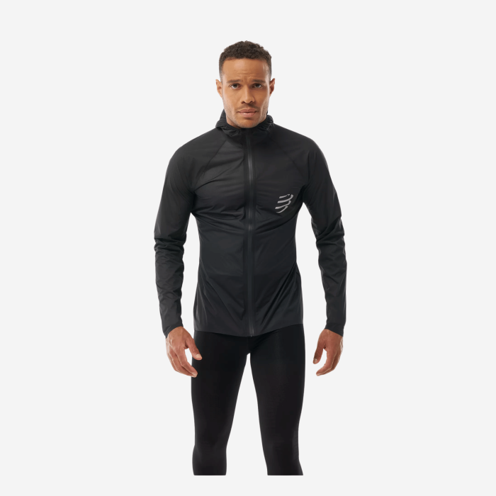 COMPRESSPORT HURRICANE WATERPROOF vyriška bėgimo striukė | S-Sportas